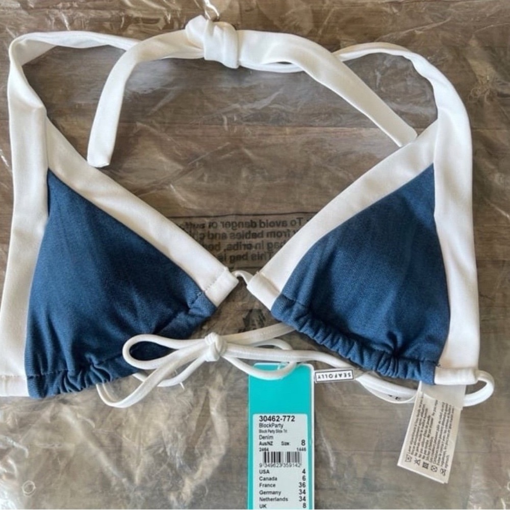 Women’s Bikini Top Size 4 - Picture 1 of 4